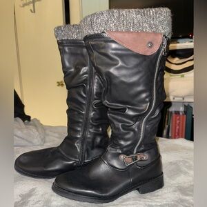 Black and Brown Women's Boots